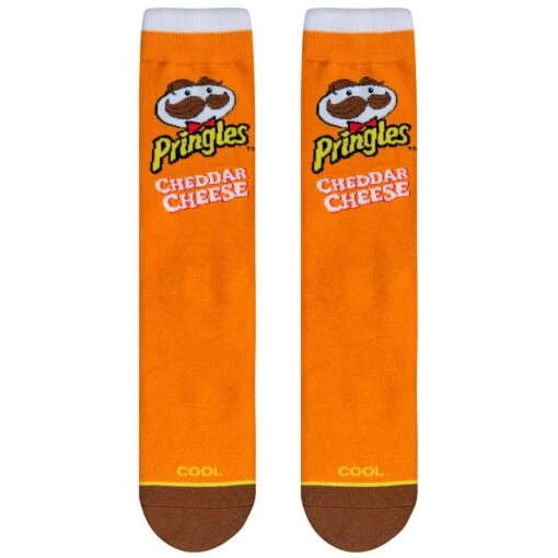 Men's Odd Sox Pringles Cheddar Cheese Crew Socks -Outlet Bike Store