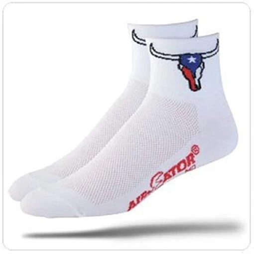 DeFeet Bulldedash Texas Socks (Small) -Outlet Bike Store