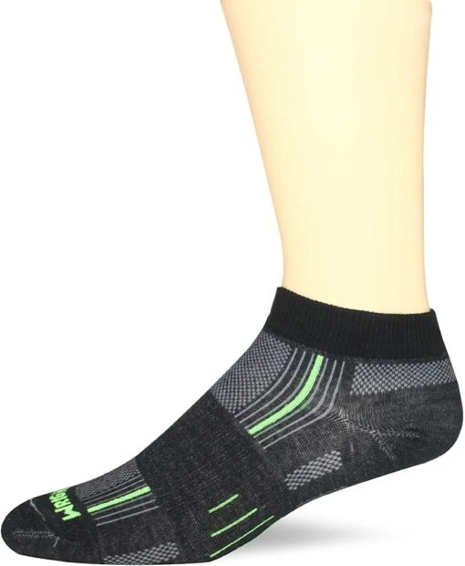 Wrightsock Men's Stride Lo Socks, Black, Small -Outlet Bike Store Cl0HdcZDB8MbI7ypJRkDnj GI