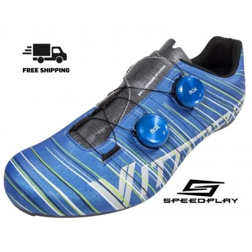 Vittoria Cycling Shoes Vittoria Revolve Road Cycling Shoes - Silk Blue (Speedplay Sole) -Outlet Bike Store D5azm9fXdN6CJ6F9BlQ344AZA