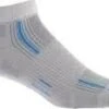 Wrightsock Men's Stride Lo Single Pack, Lite Grey/Blue Stripe, Small -Outlet Bike Store GpSfTabKUX HP227l9TQxGMc8