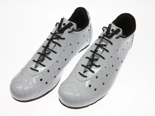 Vittoria Cycling Shoes Vittoria 1976 Classic LOOK Nylon TPU Sole Cycling Shoes (White) -Outlet Bike Store