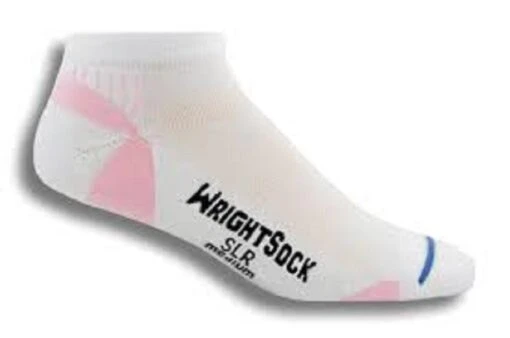 Wrightsock Velocity Lo Socks (White / Pink) Small -Outlet Bike Store TUgfO3sRG4MJc8tlfVrYpBmkI