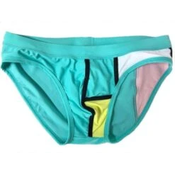 Other Patchwork Men's Low Waist Swim Brief Men Brief With Pad -Outlet Bike Store VAx0Lh4uslVF KJdf eXhd9E