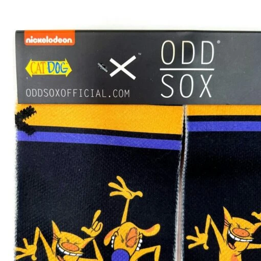 Odd Sox CatDog Crew Socks -Outlet Bike Store