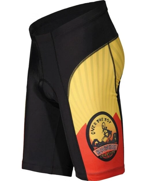 World Jerseys Moab Brewery Over The Top HEFEWEIZEN Cycling Shorts (L, XL, 2XL) -Outlet Bike Store