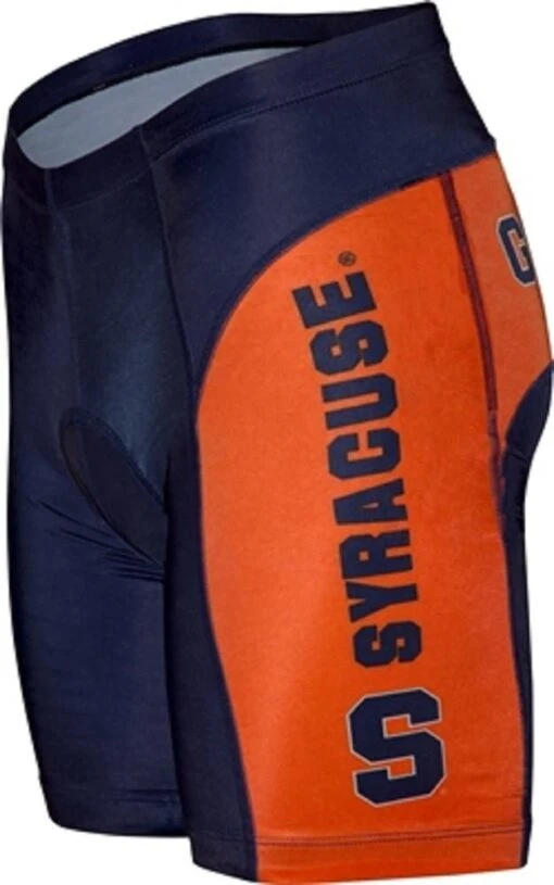 Adrenaline Promotions Syracuse University GO ORANGE Men's Cycling Shorts (Small) -Outlet Bike Store