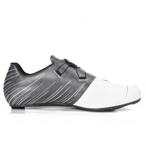 Vittoria Cycling Shoes Vittoria Revolve Road Cycling Shoes - Silk White/Grey (FCT Carbon Sole) -Outlet Bike Store