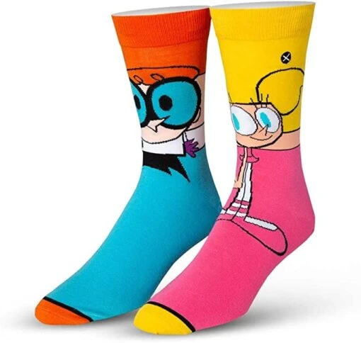 Men's Odd Sox Dexter's Laboratory Crew Socks -Outlet Bike Store cSnBXJZJTG9efNu 1NNVJBIhI