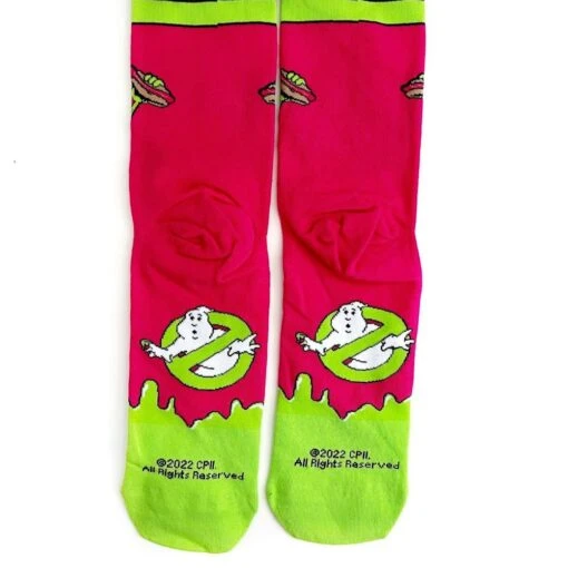 Men's Odd Sox Ghostbusters Slimer Crew Socks -Outlet Bike Store dd0APRZY4uuWEpC 7ldcpX5vQ