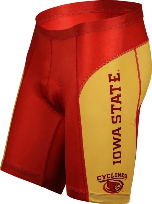 Adrenaline Promotions Iowa State Cyclones Men's Cycling Shorts (Small) -Outlet Bike Store duBayOZ KbI89CSXuiqXLzd2M