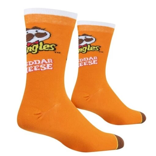 Men's Odd Sox Pringles Cheddar Cheese Crew Socks -Outlet Bike Store jVzI2aoL0b0jRd9lgXjfn4WeM