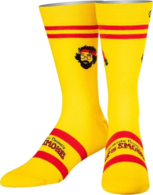 Men's Odd Sox Cheech And Chong's Up In Smoke Crew Socks -Outlet Bike Store