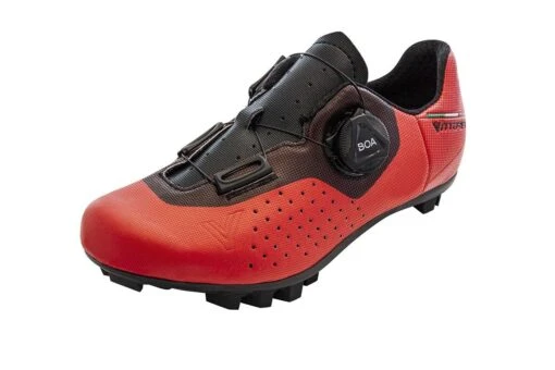 Vittoria Cycling Shoes Vittoria ALISE Kid MTB Cycling Shoes - RED/GREY -Outlet Bike Store vseSPNK3pDqH5oWITN