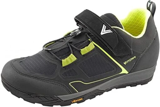 Vittoria Cycling Shoes Vittoria XPLR E-Bike / All-Mountain Cycling Shoes - Black/Yellow (37, 39, 40) -Outlet Bike Store wOR7HRHAyXU0r0StsdW7wQw7w