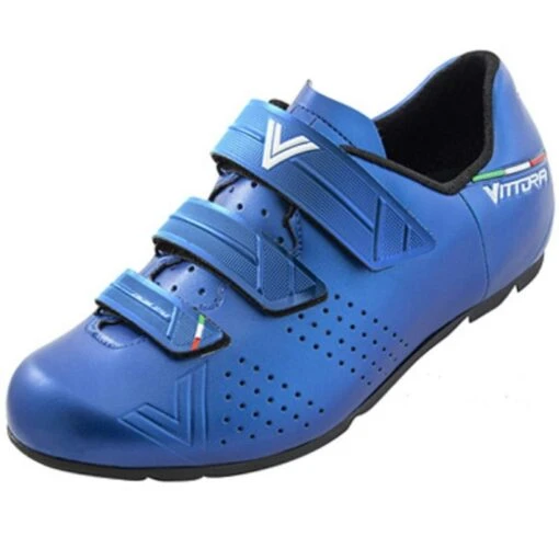 Vittoria Cycling Shoes Vittoria Rapide GT Indoor Performance Shoes (Blue) -Outlet Bike Store